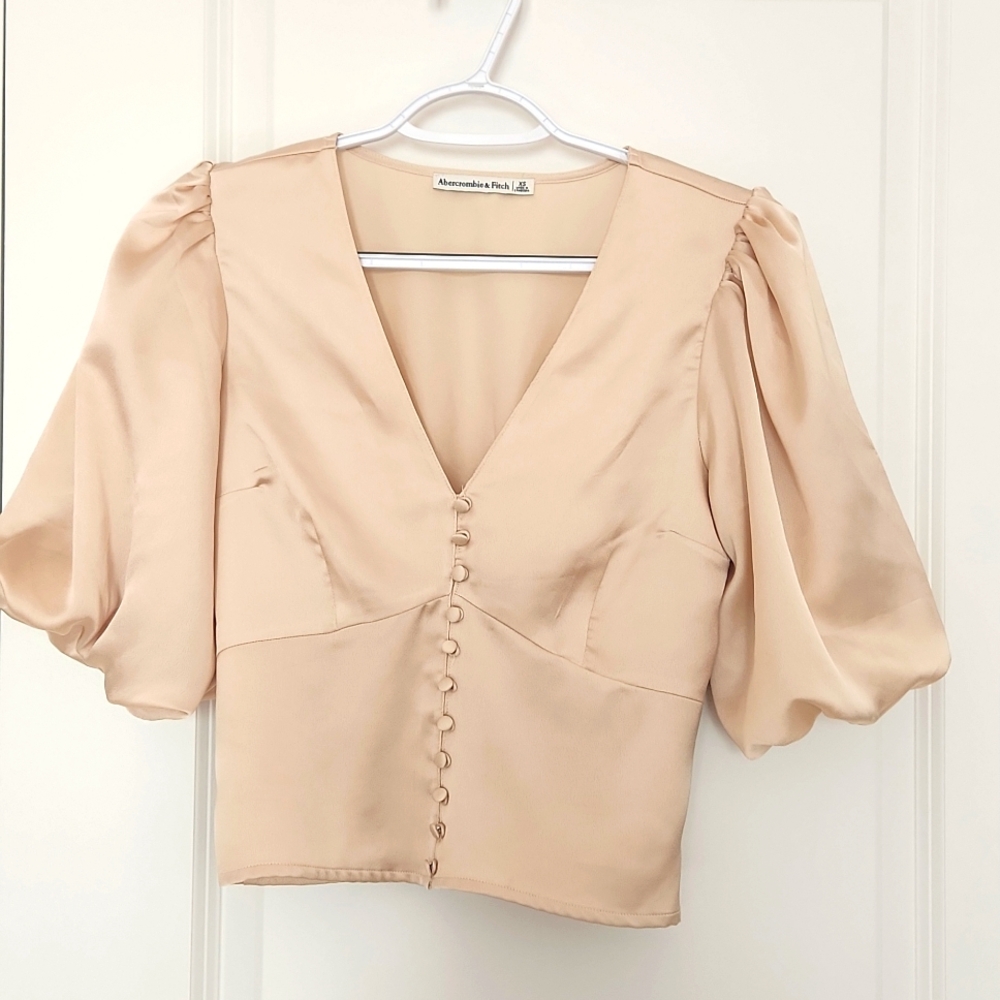 Abercrombie Satin Blouse